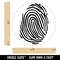 Thumb Print Thumbprint Rubber Stamp for Stamping Crafting Planners